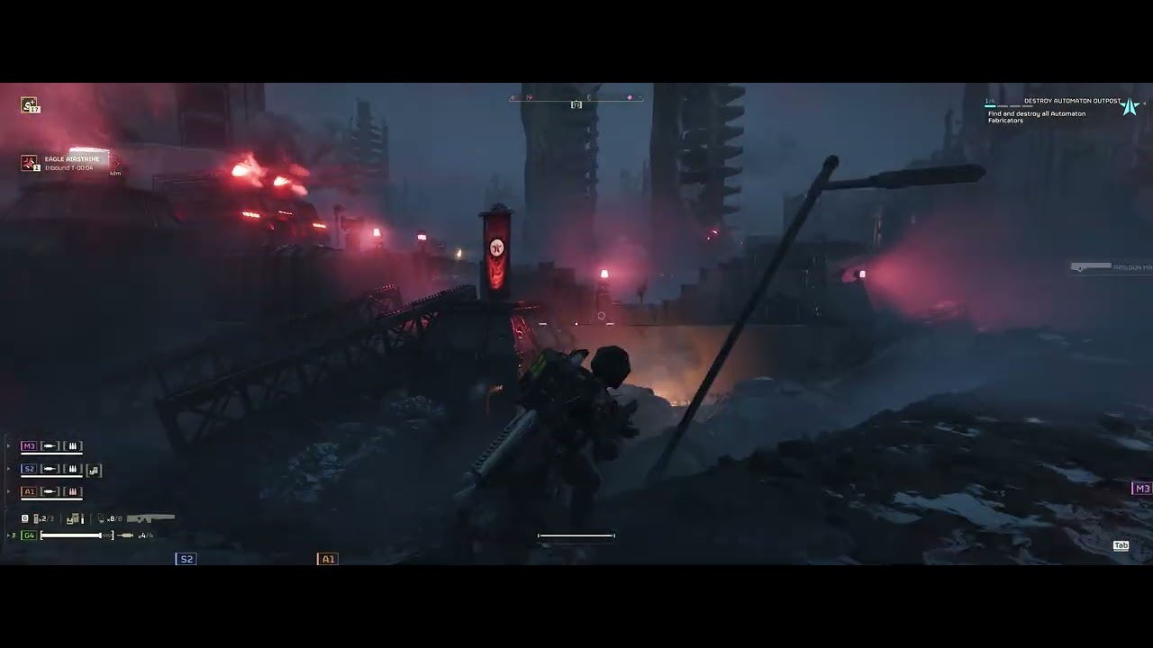 Hulk surge in the city - HELLDIVERS 2 (No commentary)