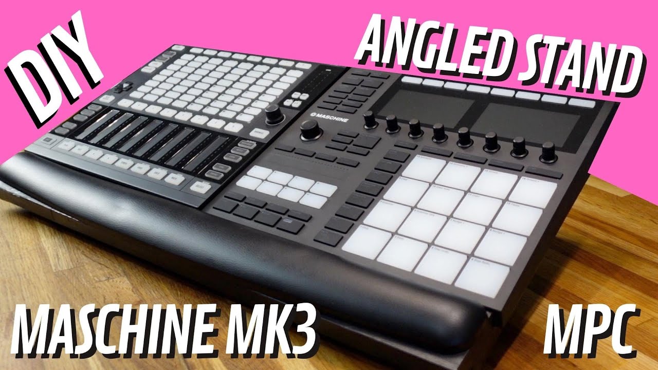 DIY Maschine / MPC / Force Angled Stand with Wrist Pad