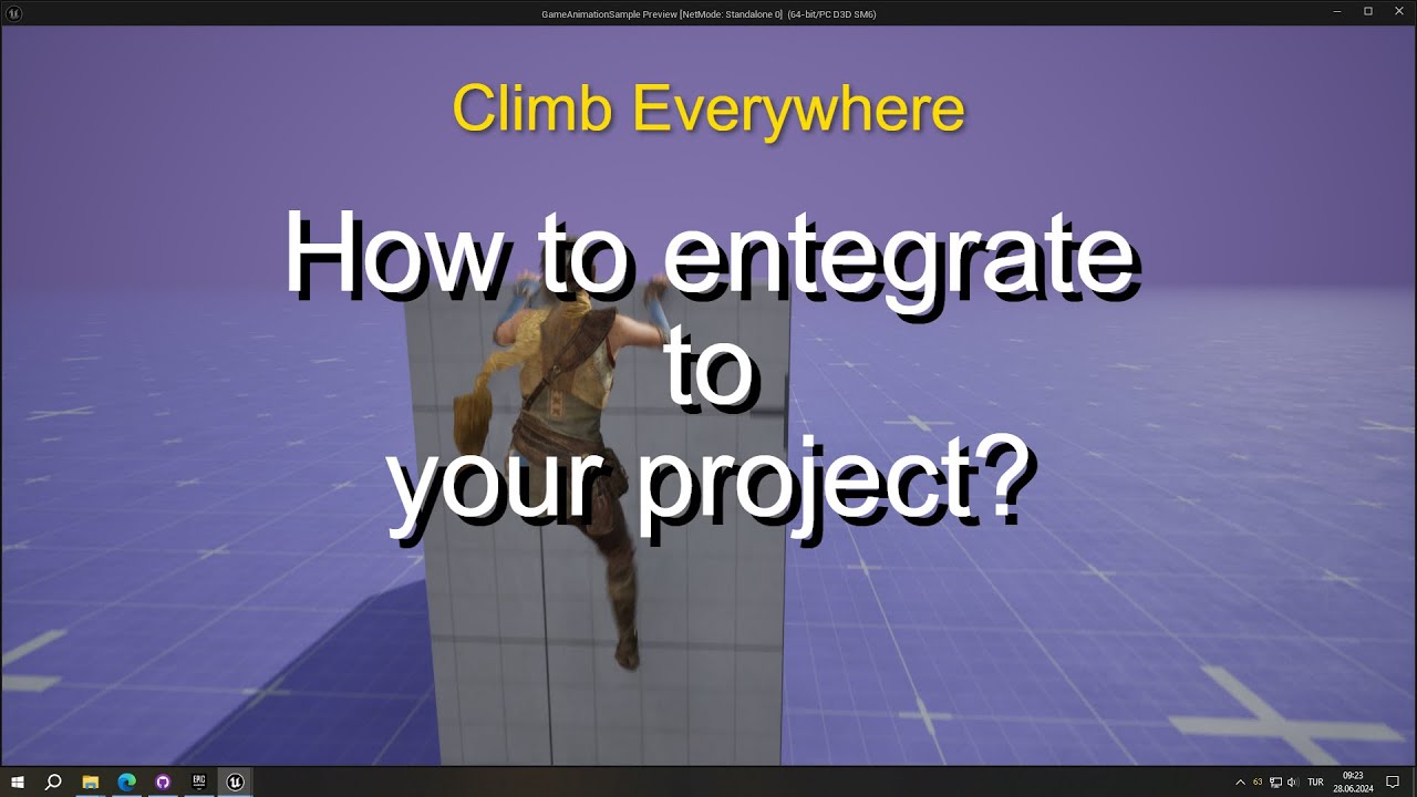 UE5 - TUTORIAL Climb Everywhere - Integration to your project