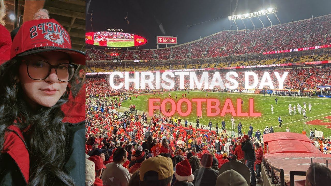 Attending My First Ever Chiefs Game For Christmas!!