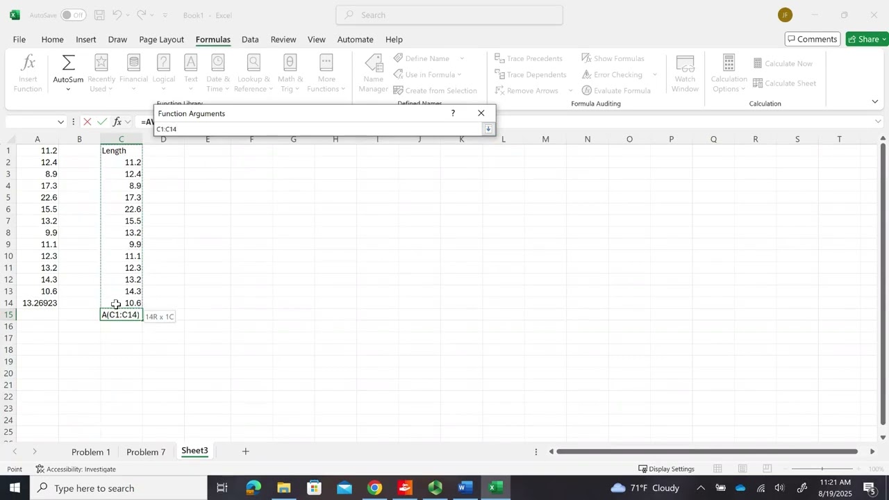 Descriptive Statistics for One Quantitative Variable