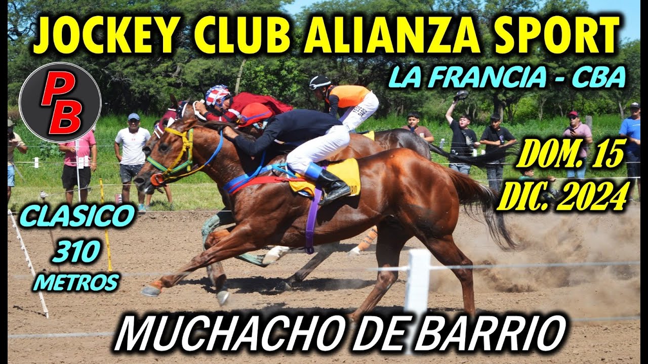 MUCHACHO DE BARRIO: JOCKEY CLUB ALIANZA SPORT LA FRANCIA, CORDOBA (15-12-2024)