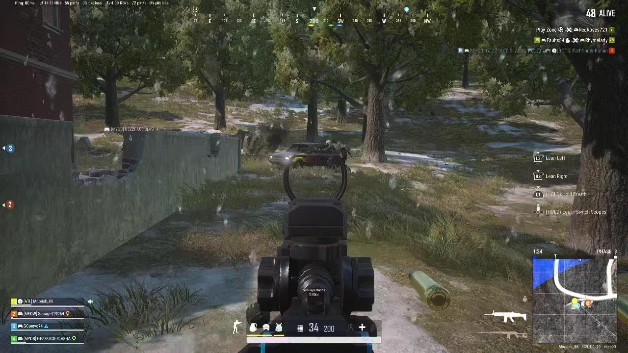 PUBG: 8x scope. Moorish saves the Day 🐓