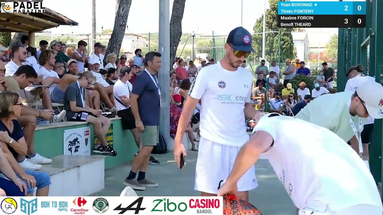P1500 Bandol - Finale - Yoan Boronad / Timéo Fonteny vs Maxime Forcin / Benoît Théard