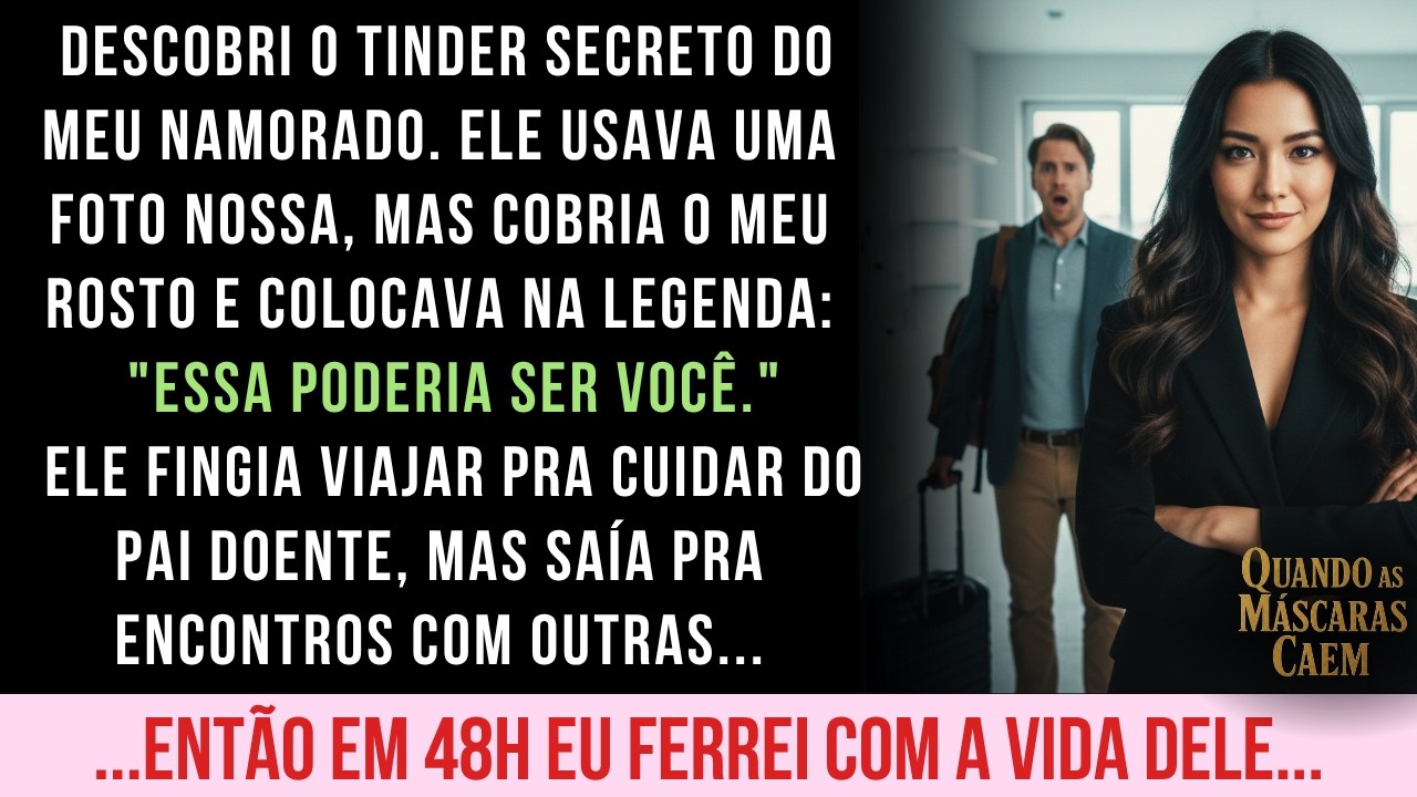 DESCOBRI QUE MEU NAMORADO TINHA UMA VIDA DUPLA. EM 48H, ESVAZIEI TUDO. QUANDO VOLTOU DE VIAGEM...
