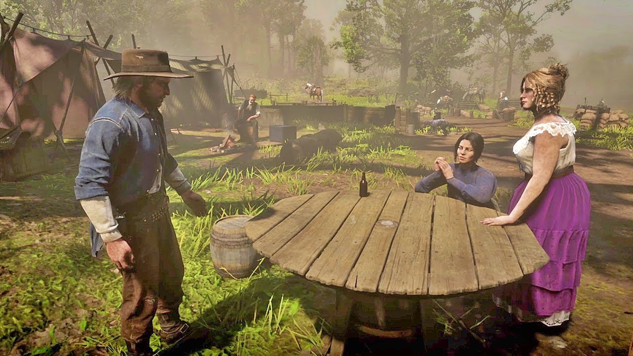 Kieran Confesses to Abigail that he watched Jack get Kidnapped/Hidden Dialogue/Red Dead Redemption 2