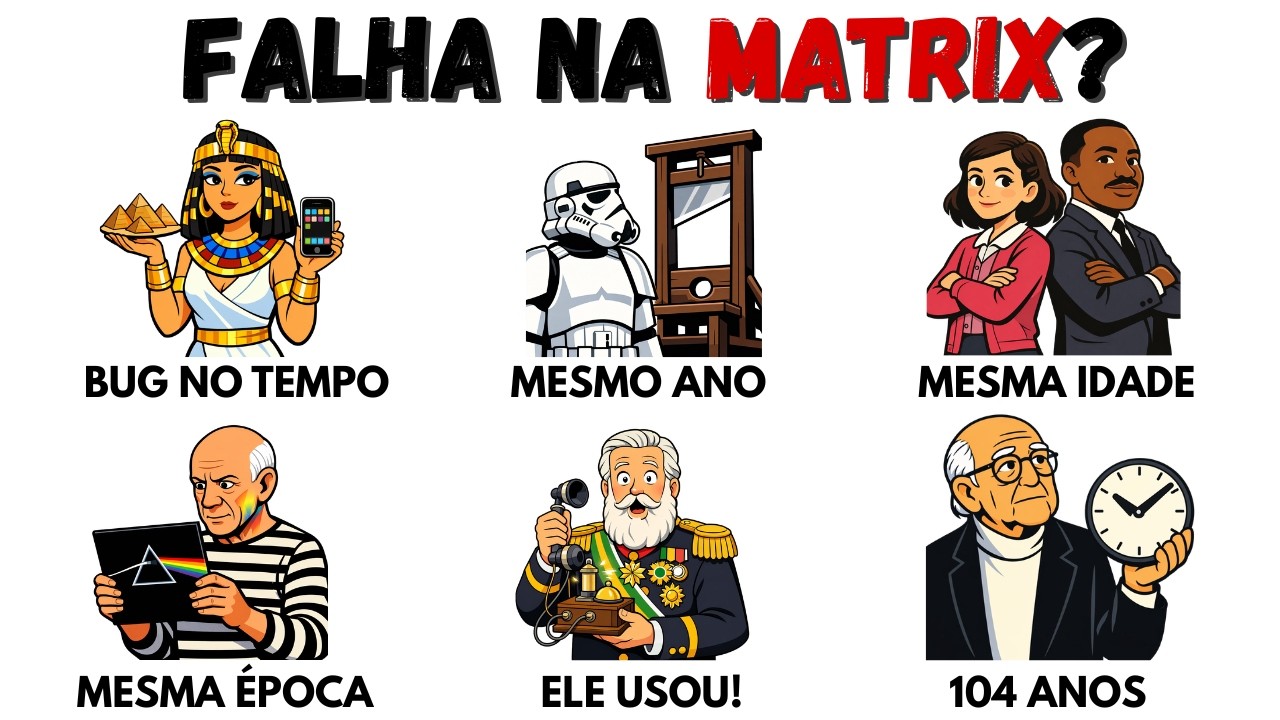 A Linha do Tempo do Mundo é uma Mentira (Isso Não Faz Sentido)