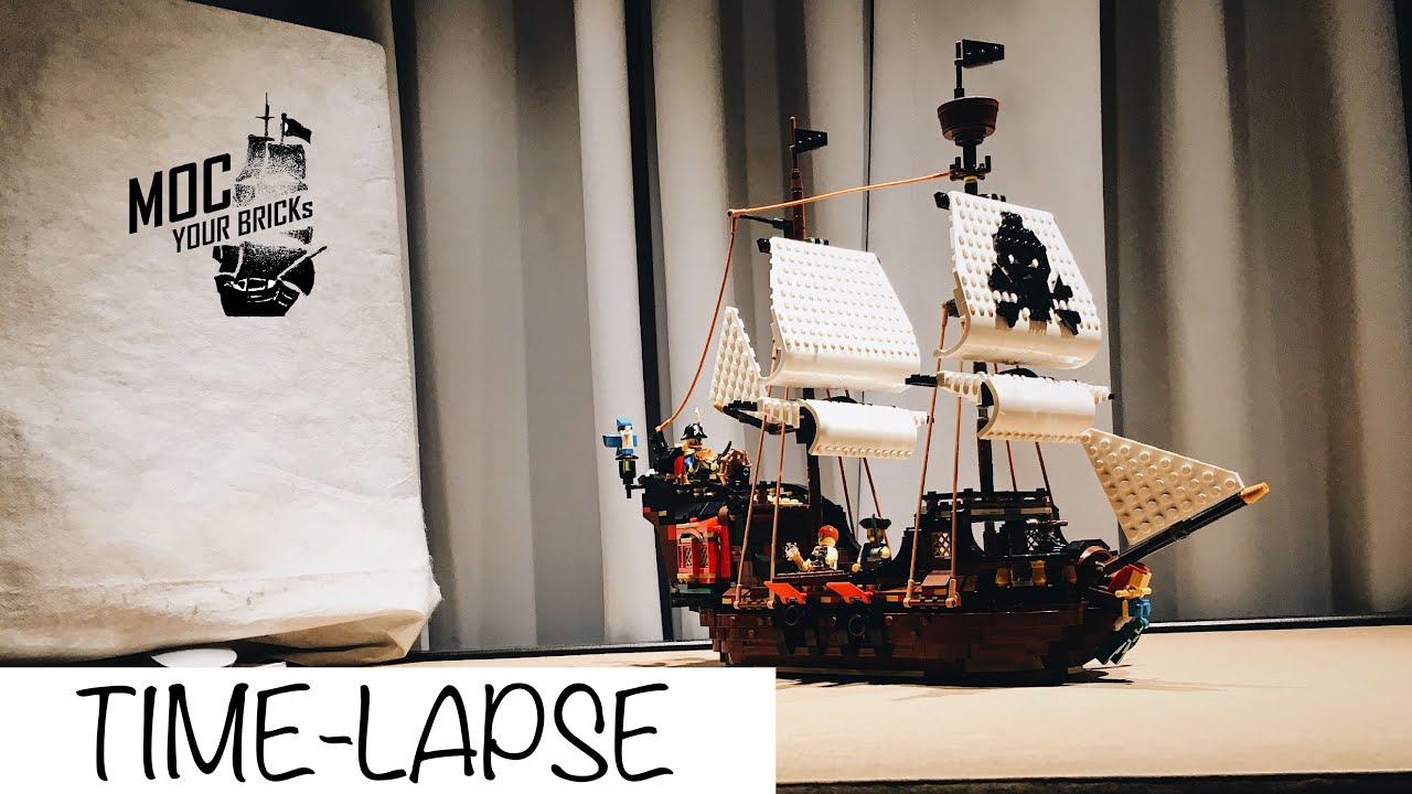 Lego Creator 31109 Pirate Ship Timelapse build