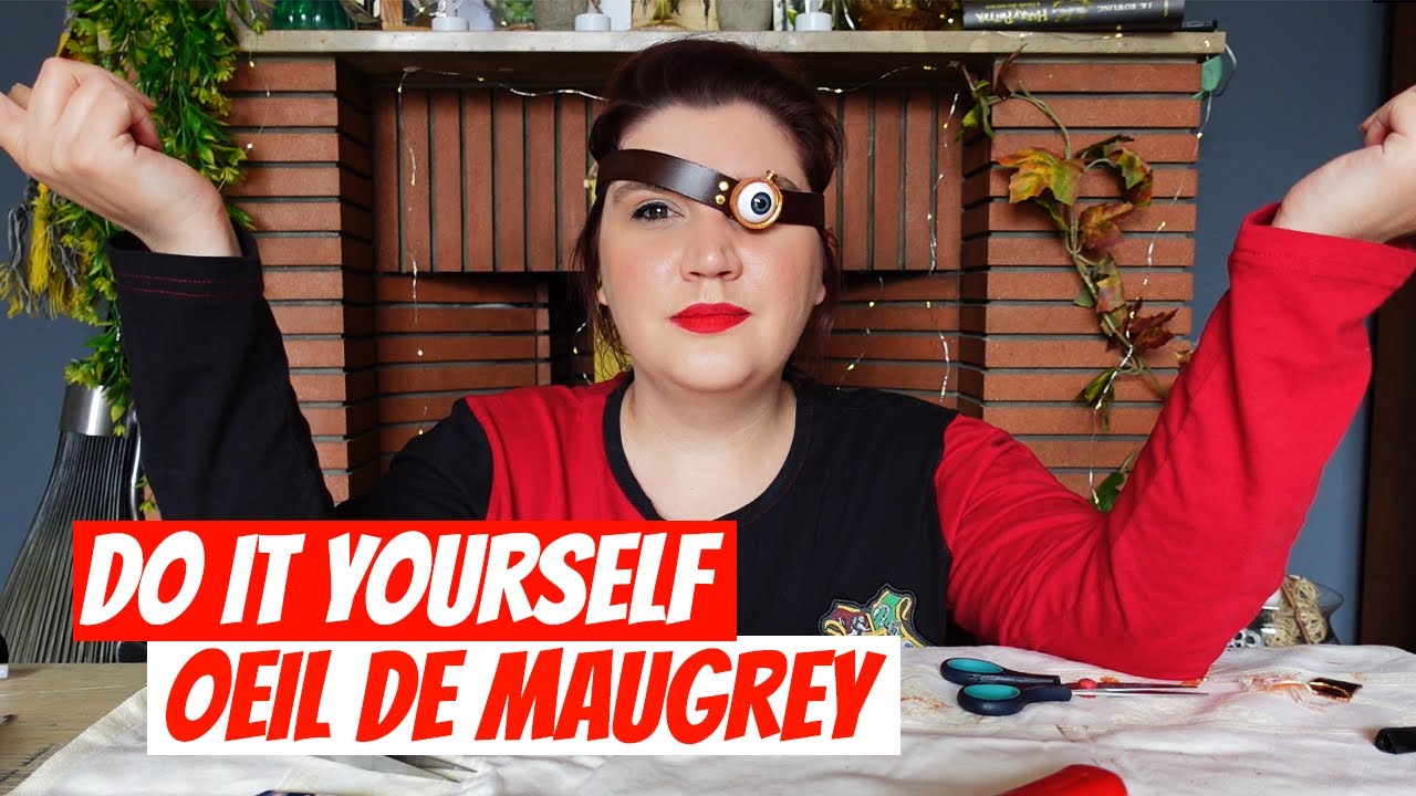 👁 DIY HARRY POTTER SUPER FACILE : OEIL DE MAUGREY FOL OEIL