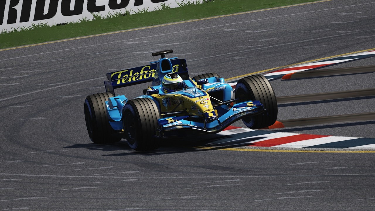 Albert Park Onboard Hotlap - Giancarlo Fisichella - 1:27.760 | F1 2005