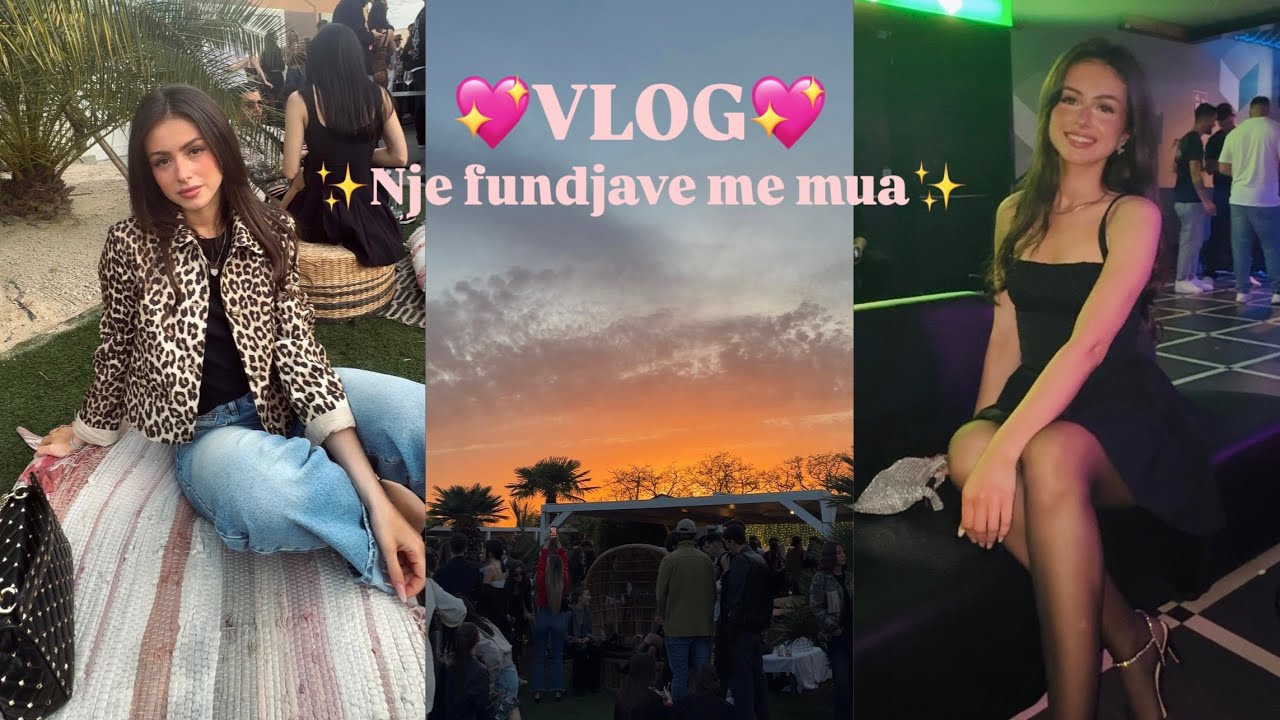 VLOG|💖 NJE FUNDJAVE ME MUA NE DISKOTEK DHE XHIRO