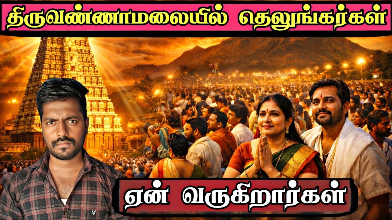 திருவண்ணாமலைக்கு ஏன் அதிக தெலுங்கு மக்கள் வருகிறார்கள்? 🤔 காரணம் தெரியுமா?