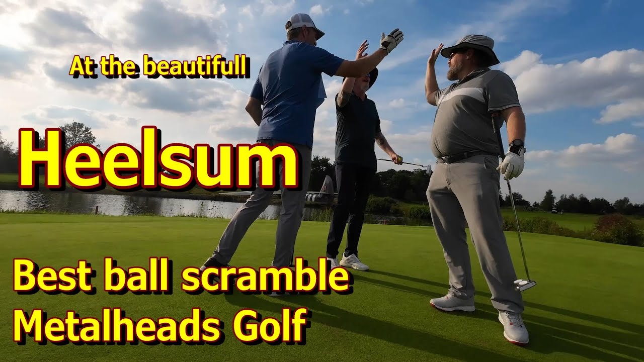 Our very first best ball scramble at Golfclub Heelsum. How low can we go? All shots!