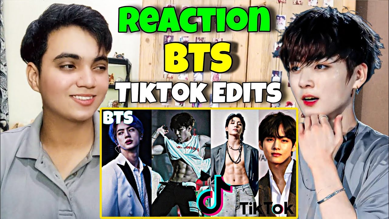 BTS TikTok Edits Compilation Reaction