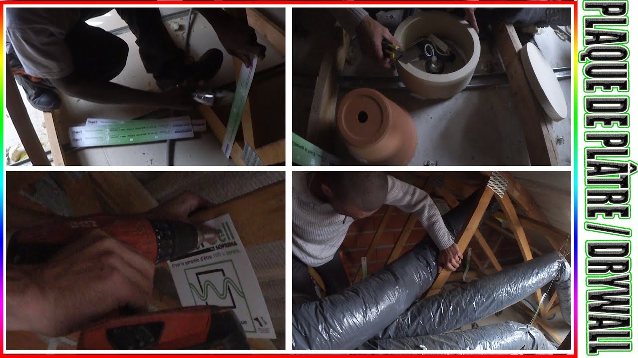 4/7 ➡️ Pige ➕ Repère électricité ➕ Protec'Spot ➕ Tuile à douille ➕ VMC / ISOLATION COMBLE PERDU