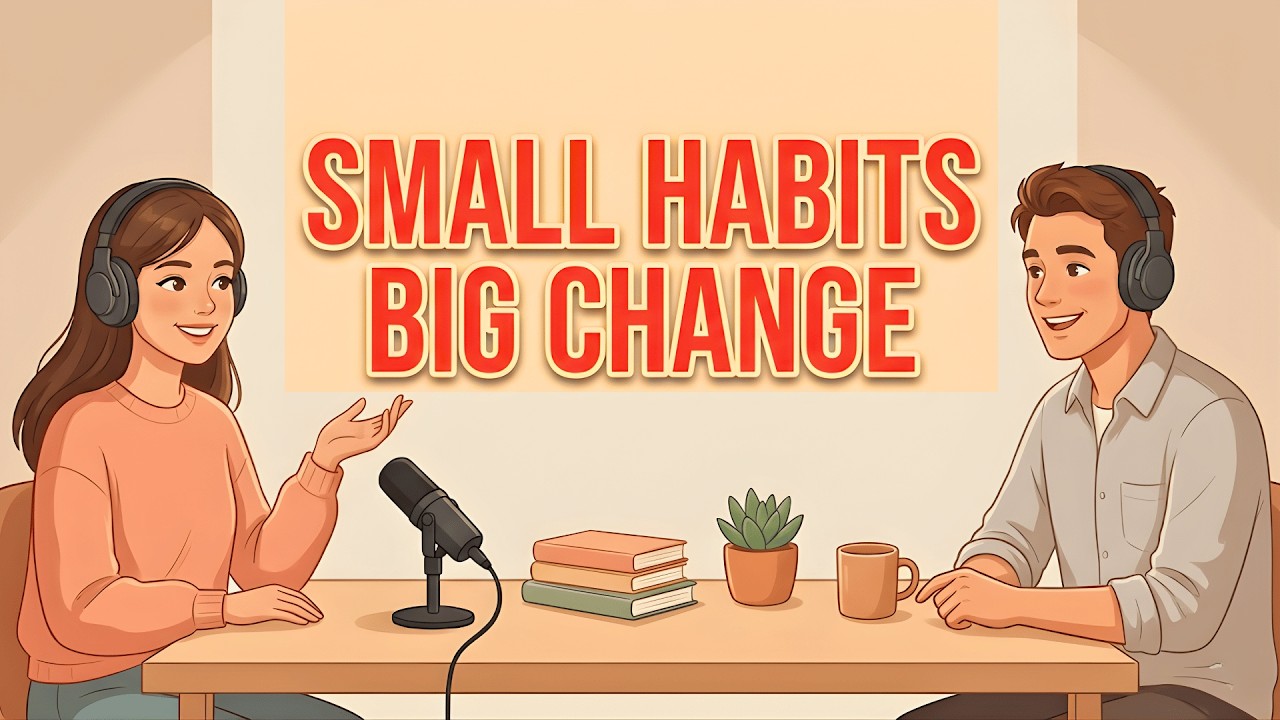 English Podcast for Easy English Conversation | The Small Habits That Quietly Change Your Life