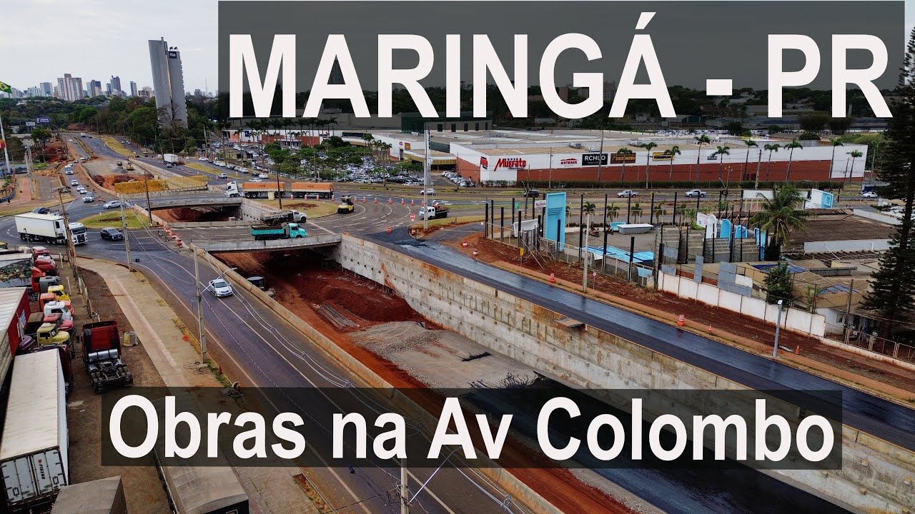 Trevo Catuai na cidade de Maringá