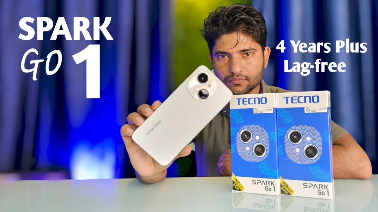 Tecno Spark GO 1 #unboxing Lightning Fast🔥 4 Years Plus Lag-free #SparkGO1 #MobileNo1 #TECNOMobile