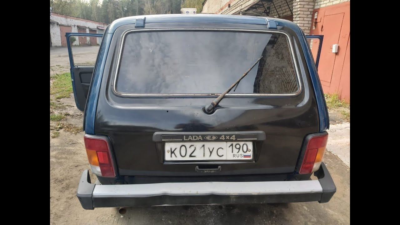 Установка пластиковой двери на НИВУ