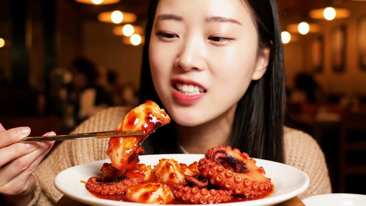 Spicy Small Octopus Legs 🐙 Seafood Boil with Crab & Shrimp  Mukbang ASMR