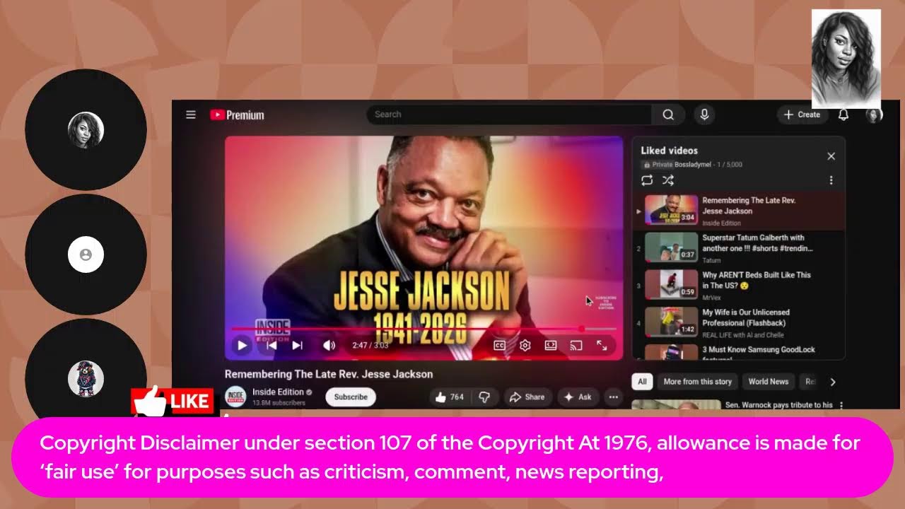 Black History/food/movies/R.I.P