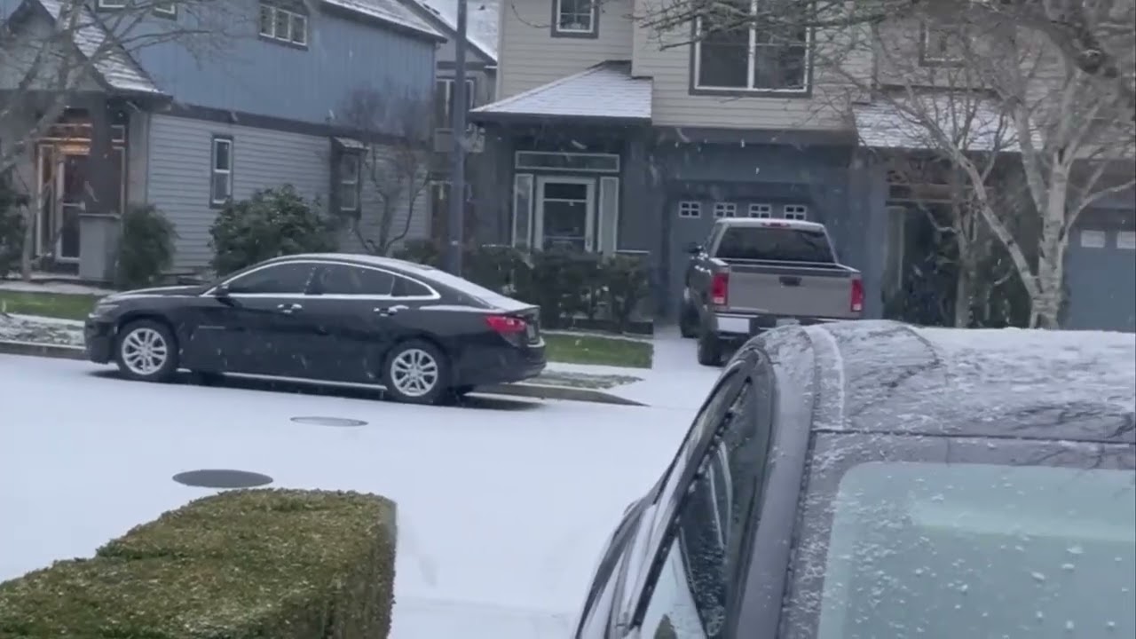 Primera nevada en Oregón 2026