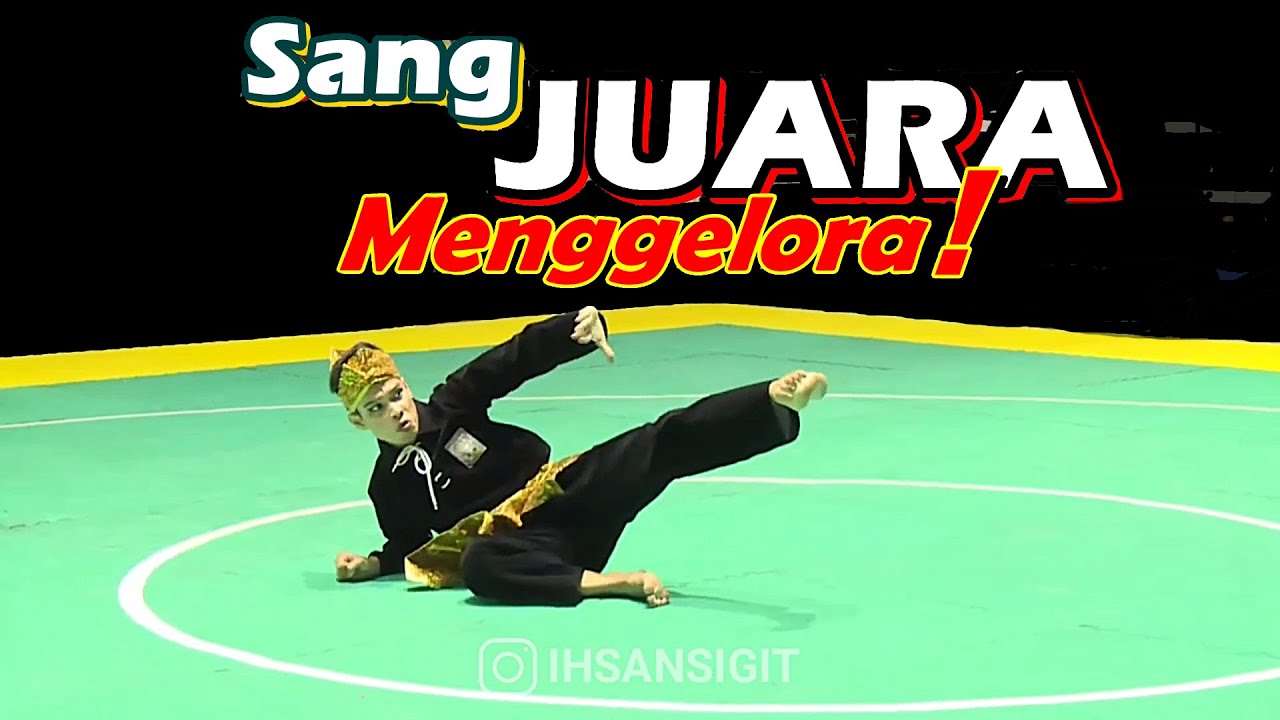 JUARA Seni Tunggal PSHT ARBI RIFAUL KHUSNA Kejuaraan Dunia Pencak Silat PSHT 2021