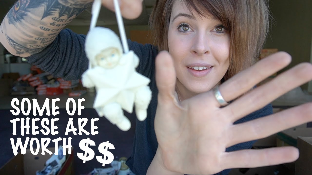 SOME Of These Are WORTH Money. Which Ones? | Box of Snowbabies | Reselling