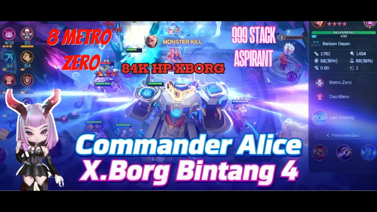 PERTAMA KALI DI MCGG? XBORG 4 BINTANG 84K HP