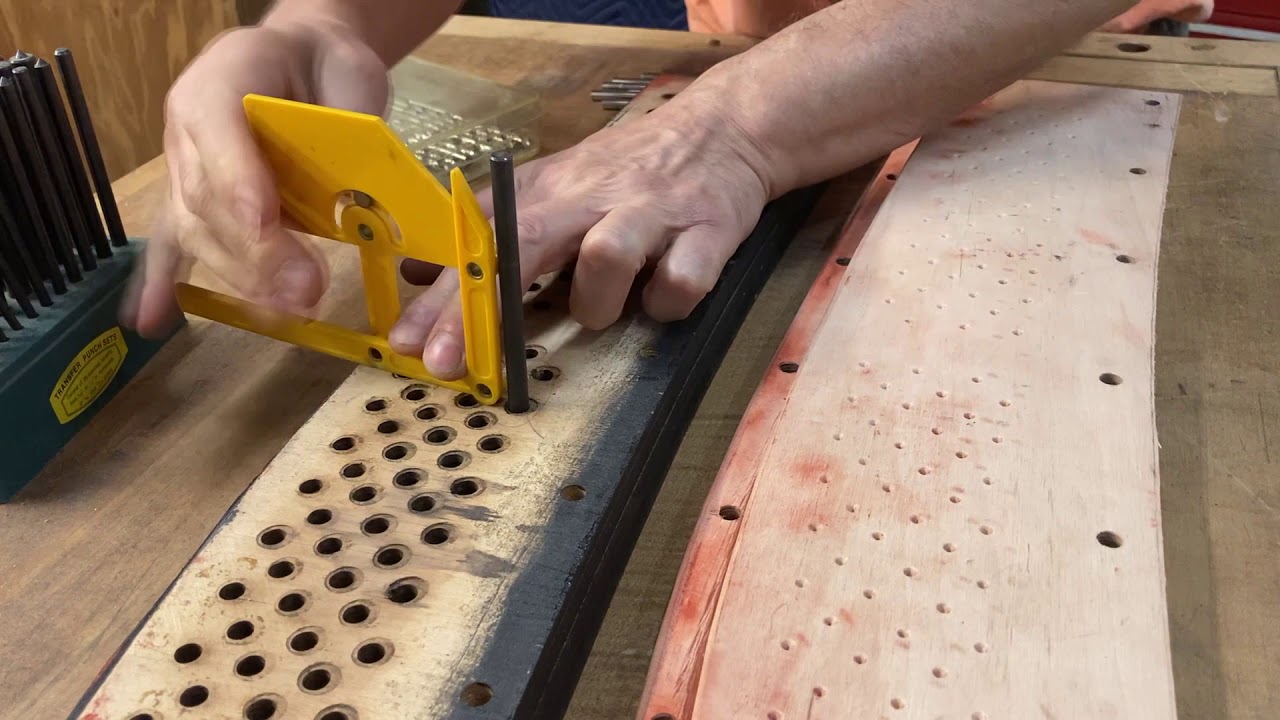 Chickering grand piano pinblock installation