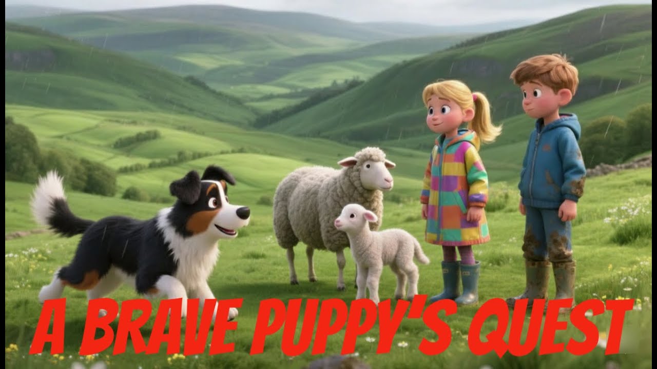A Tiny Lamb & a Brave Puppy 🐑🐶 | Yorkshire Dales Storytime for Kids