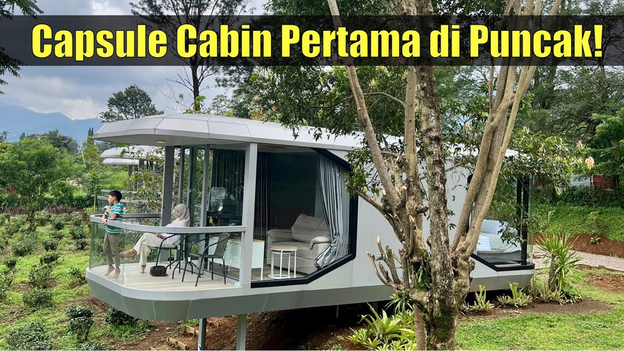 Cabin Capsule Emerald : Yang pertama di Puncak Bogor [Vlog:126]