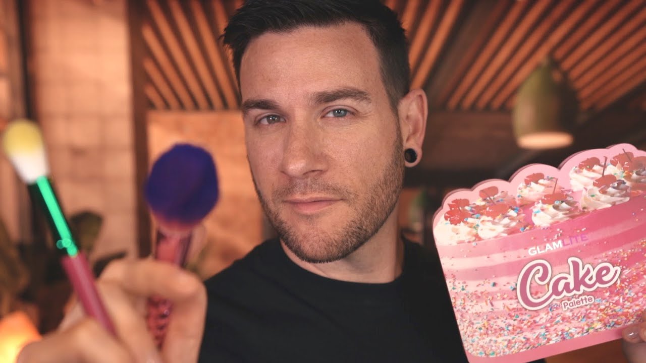 ASMR | Artist Does Your Food-Themed Makeup | Soft-Spoken