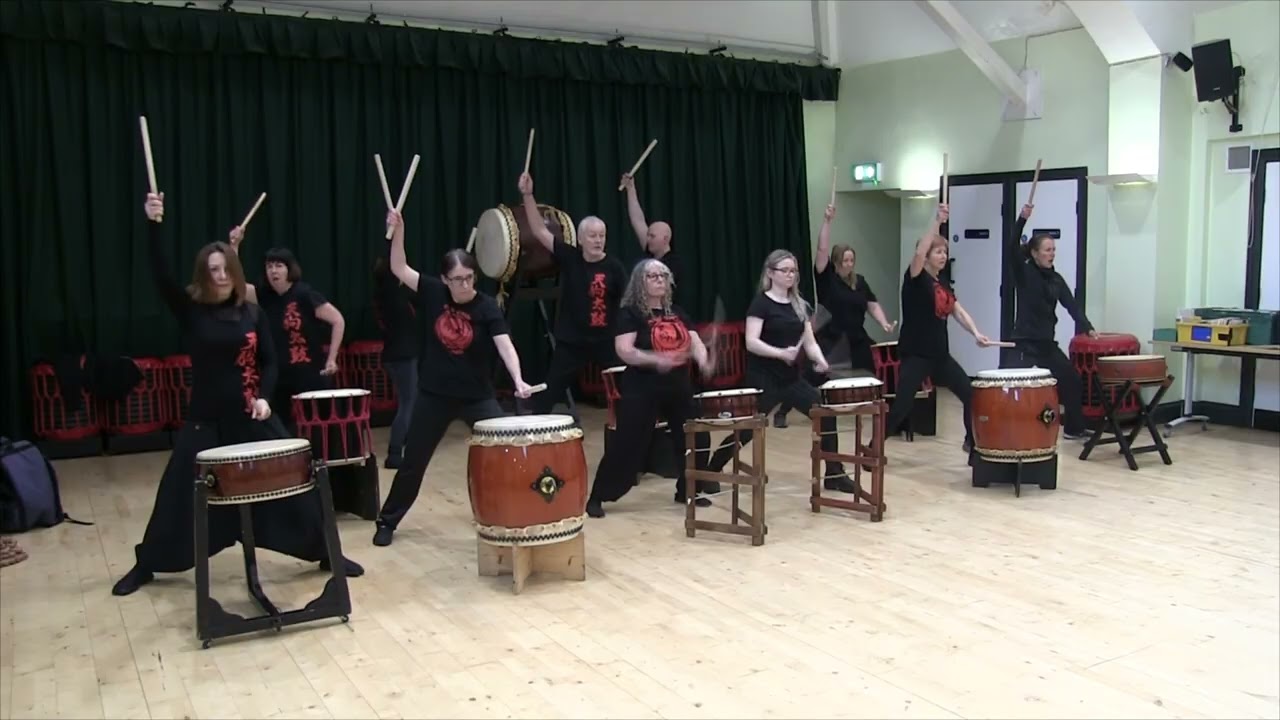 Tengu intermediate group performing 8th March 2026