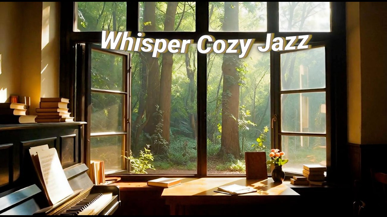 Whisper Cozy Jazz| For Reading, Relaxing, working ,etc..