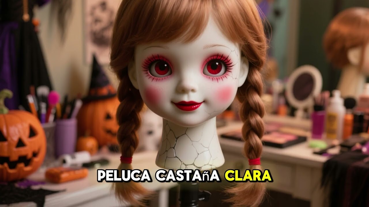 🎃 Disfraz CASERO de ANNABELLE 😱 Fácil, económico y aterrador