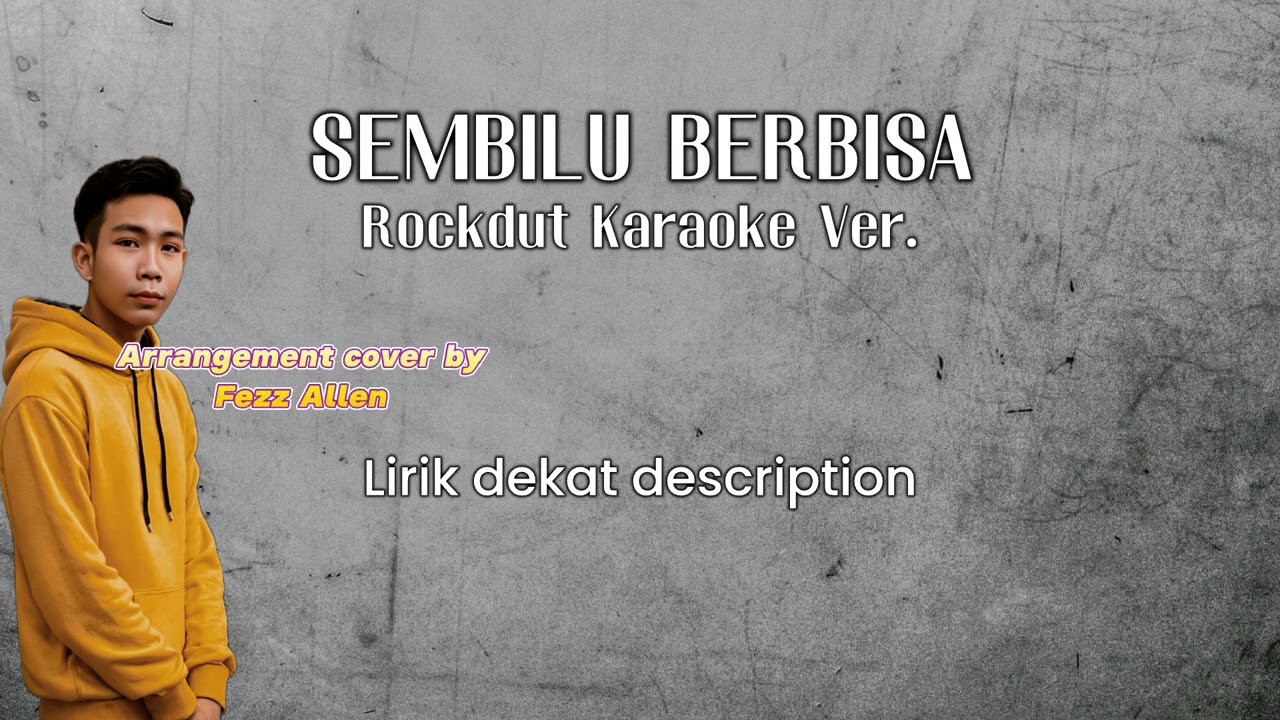 Sembilu Berbisa ( Karaoke Rockdut Ver. )