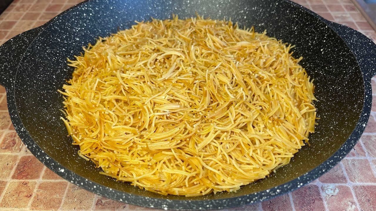 Вкусная Жареная Вермишель на Сковороде за 20 минут, Гарнир на Скорую Руку к Обеду или Ужину.