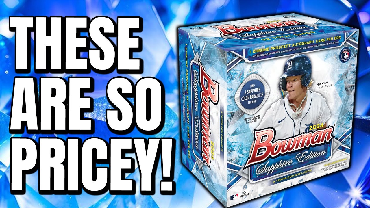 MONSTER PRICE TAG...AND A MONSTER AUTO!! | 2024 Bowman Sapphire Box Review