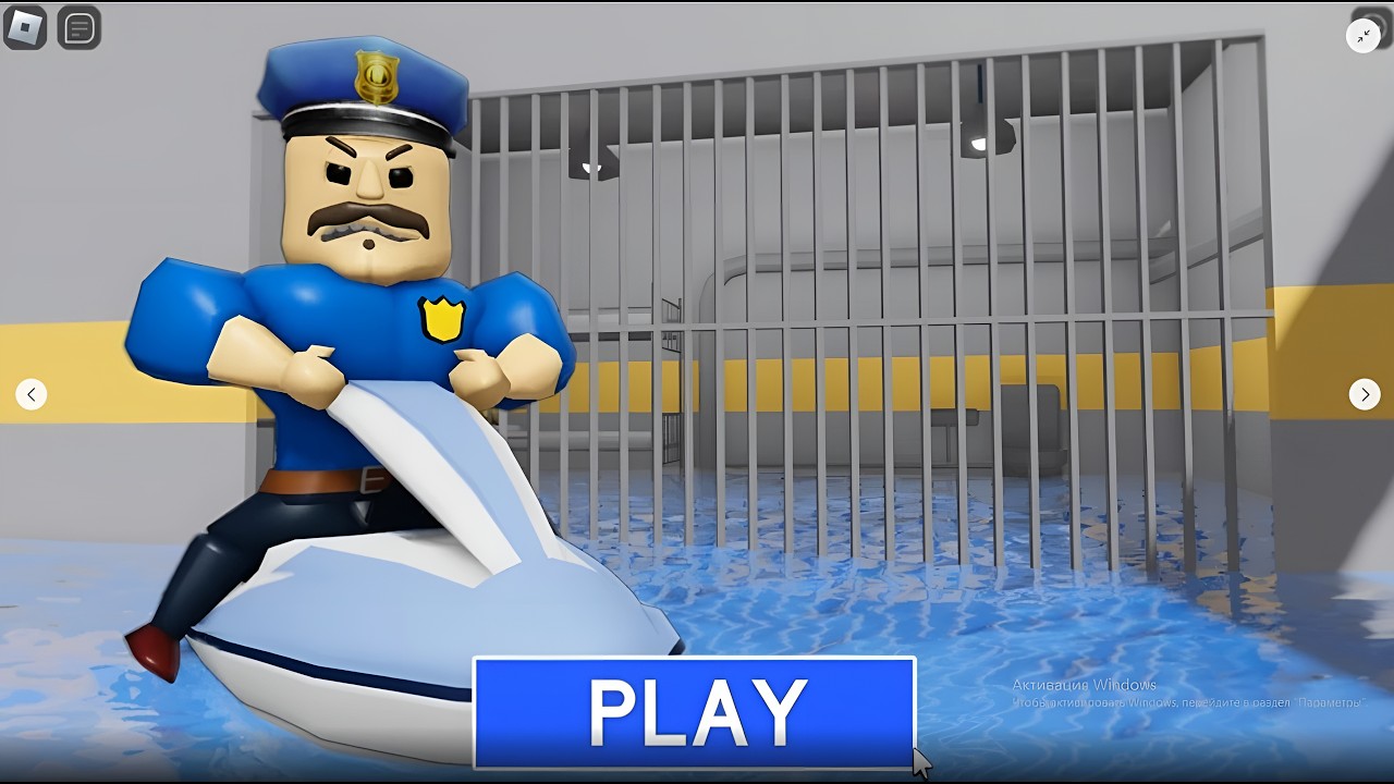 POLICE BORRY PRISON RUN OBBY ROBLOX