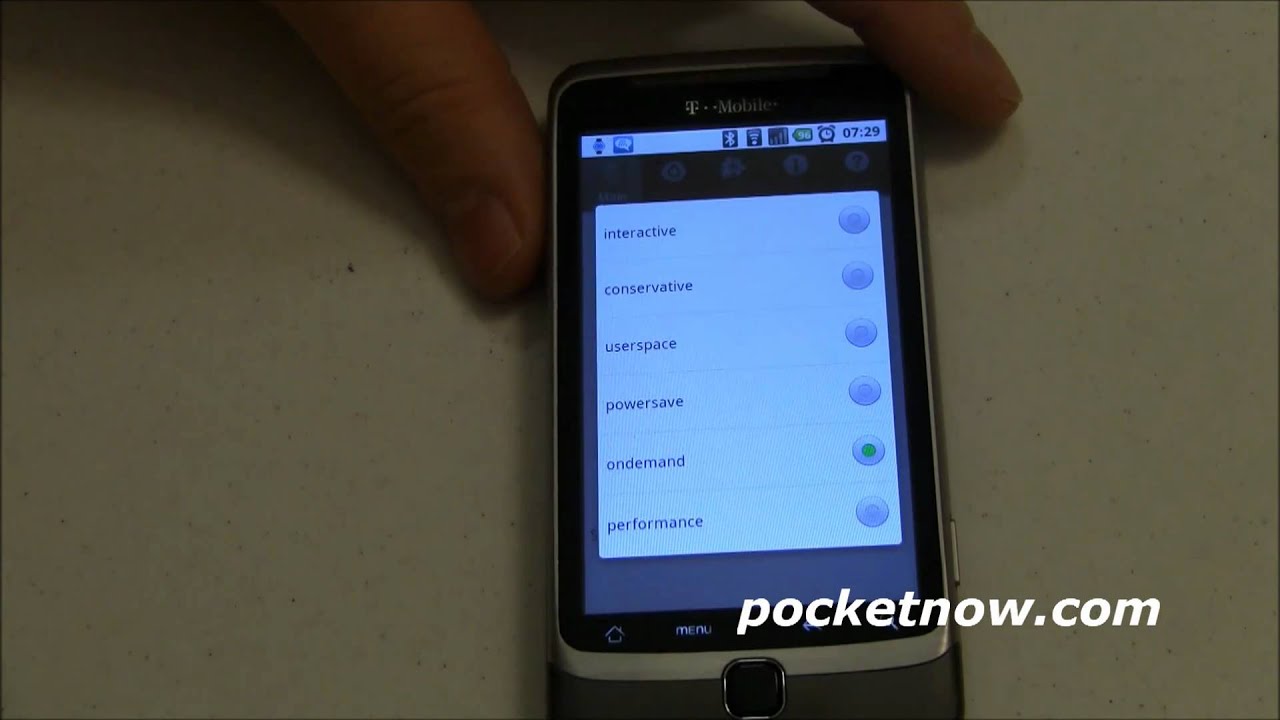 Overclocking with Set CPU for Root Users | Pocketnow