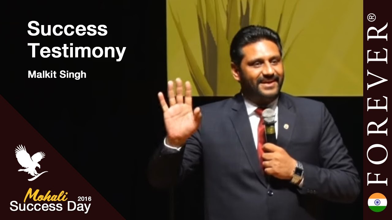 Business Testimony by Malkit Singh at Mohali Success Day