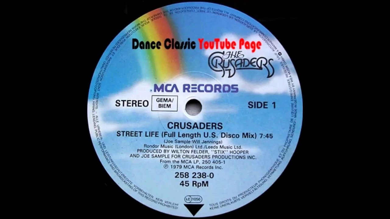 The Crusaders - Street Life (Full Length U.S. Disco Mix)