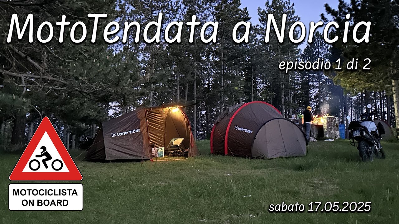MotoTendata a Norcia - ep.01 - Lago del Turano e Campotosto, Valico delle Capannelle, Amatrice.