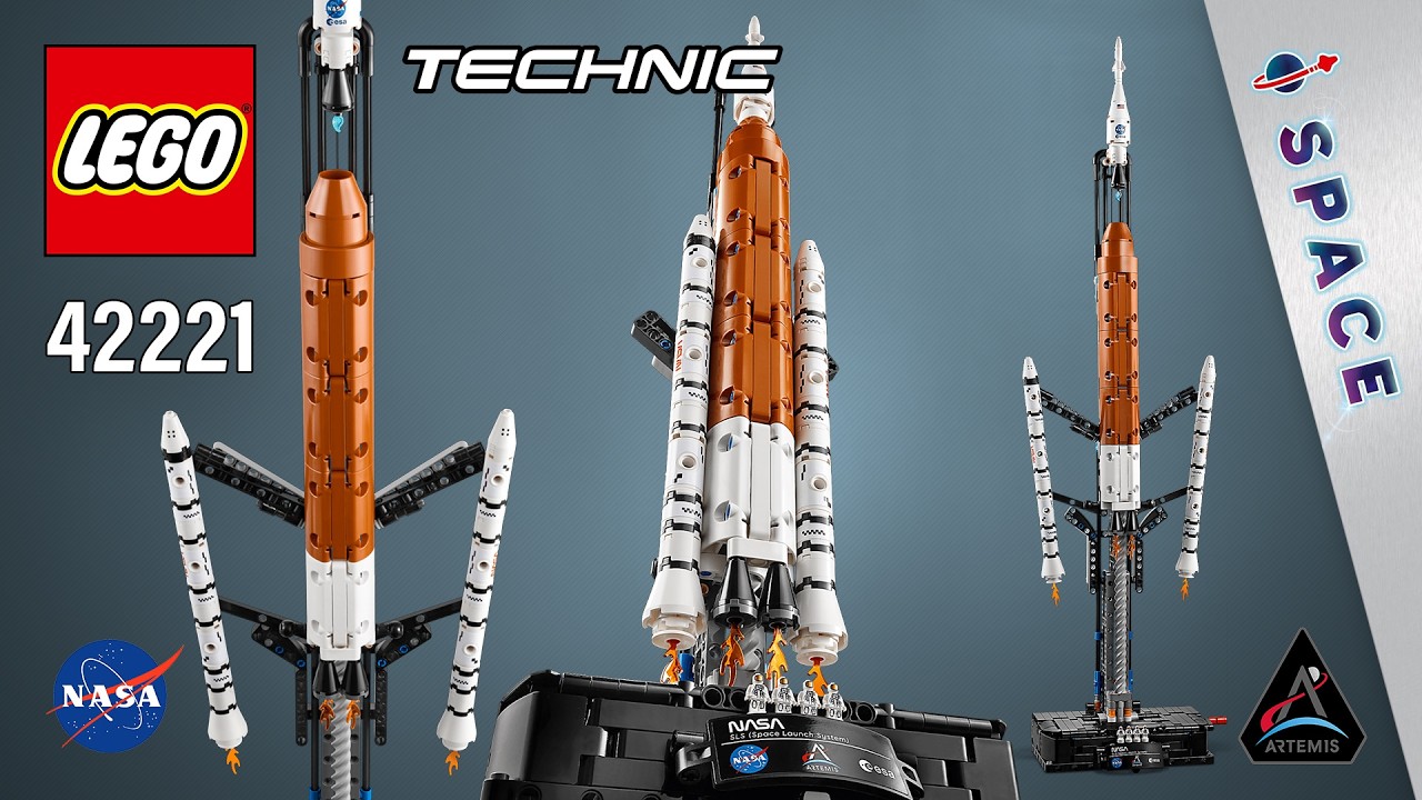 LEGO Technic Ракета космического корабля «Артемида» NASA (42221) [632 детали] Пошаговая инструкци...