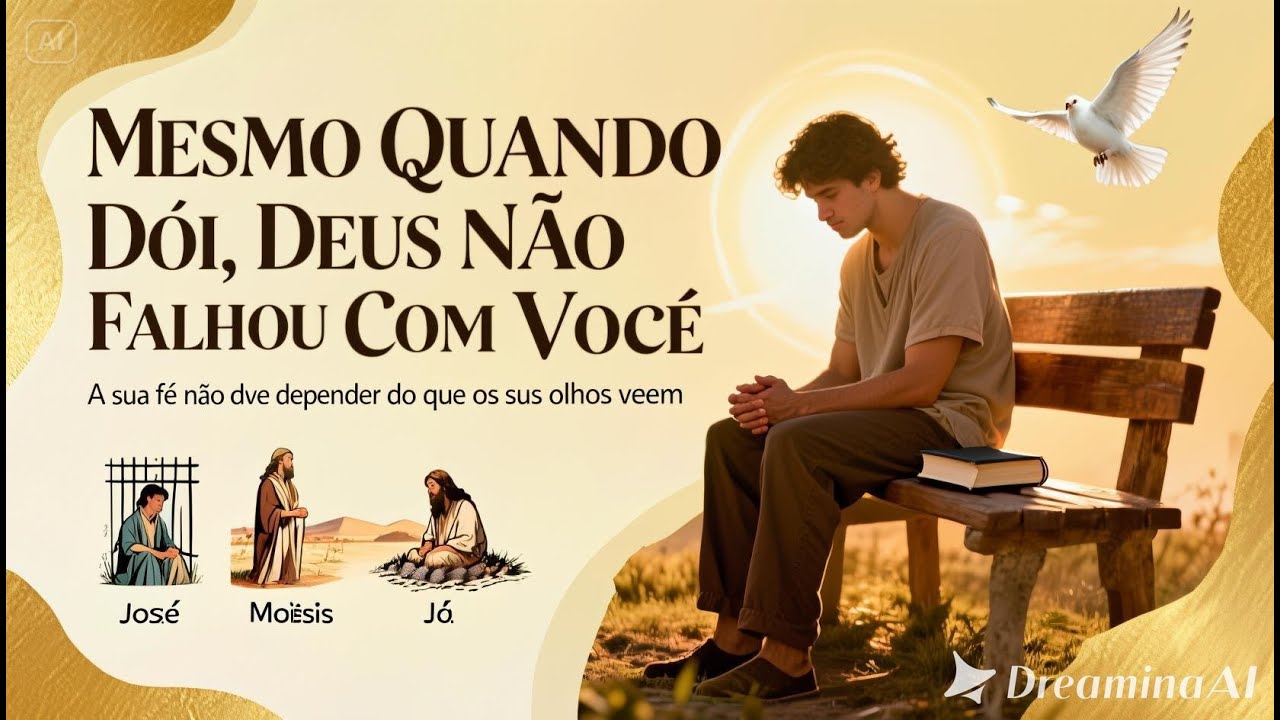 MESMO QUANDO DÓI, DEUS NÃO FALHOU COM VOCÊ