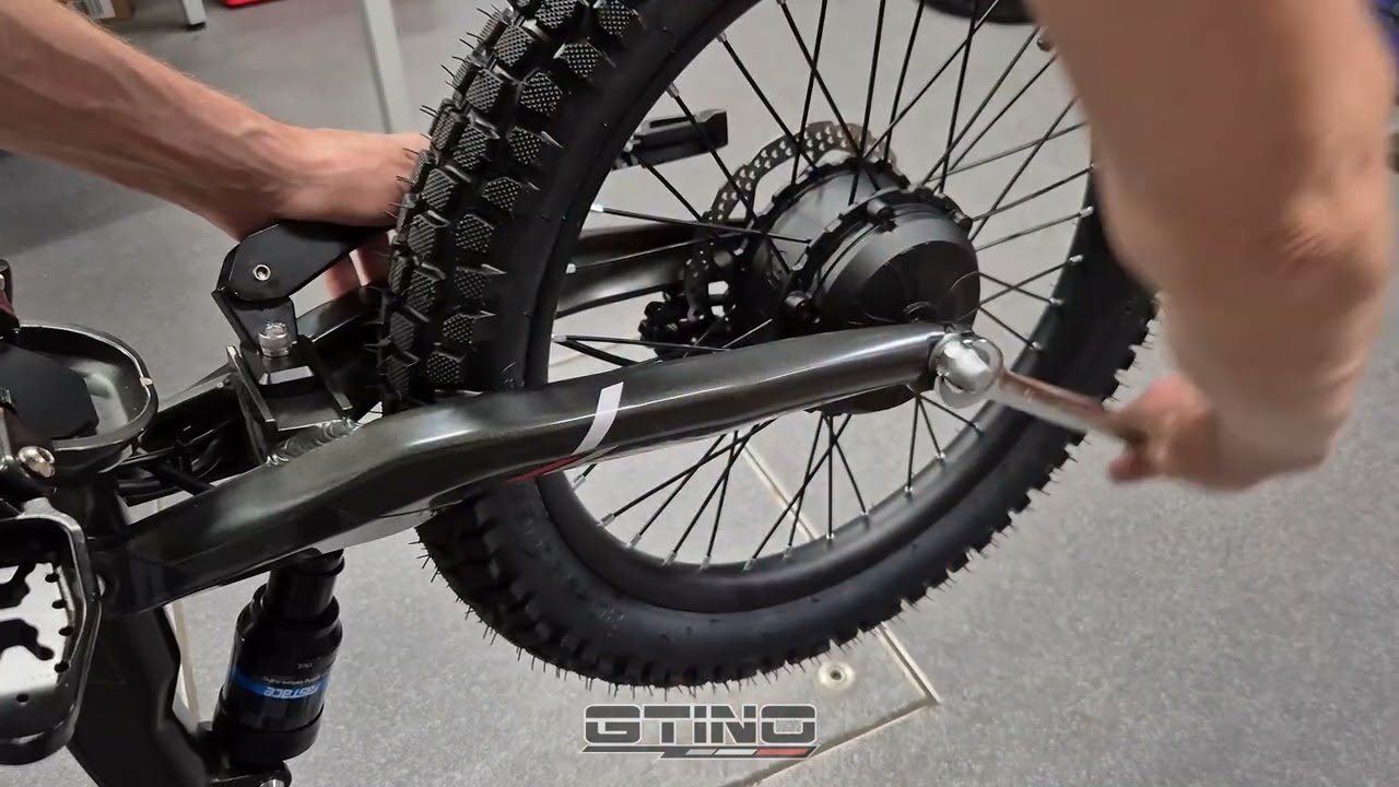 TUTO : Démontage de la roue sur draisienne électrique SEDNA (SX16 / SX18 / SX20)