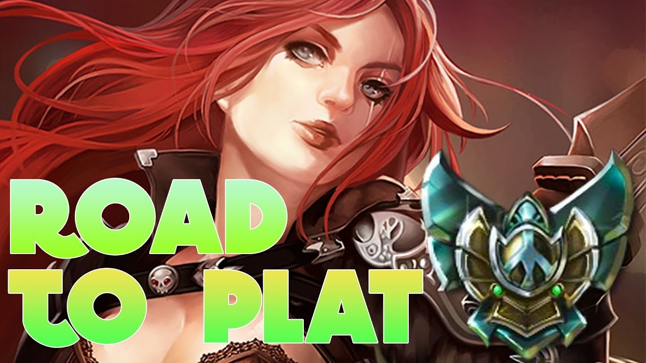 Road to Plat as a Katarina One Trick Pony [ LoL Montage ]