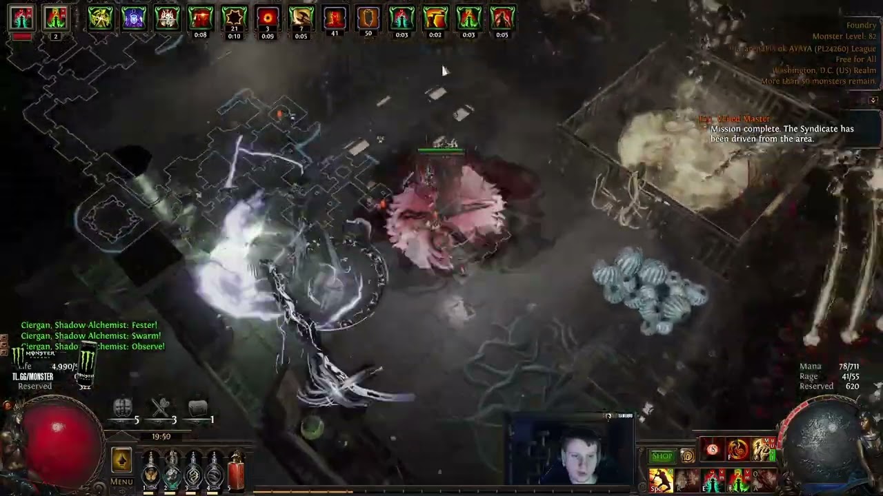 [POE CLIPS] DELIRIOUS FOUNDRY :THINKING: | IMEXILE