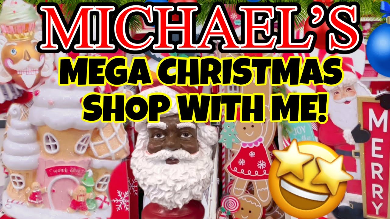 A MEGA CHRISTMAS EXPLOSION 💥 OF NEW DECOR @ MICHAEL’S!